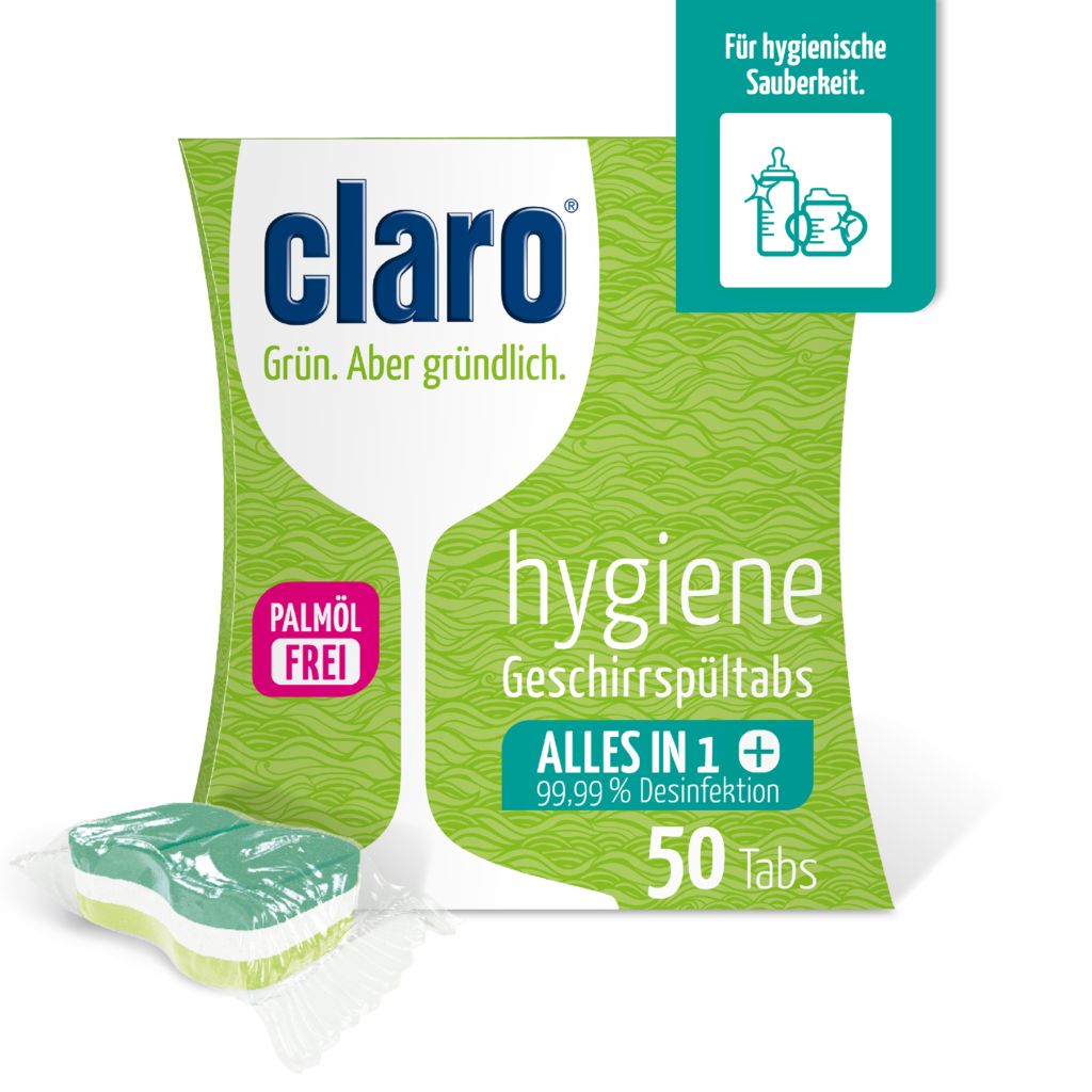 Claro Hygiene, pastiglie per lavastoviglie