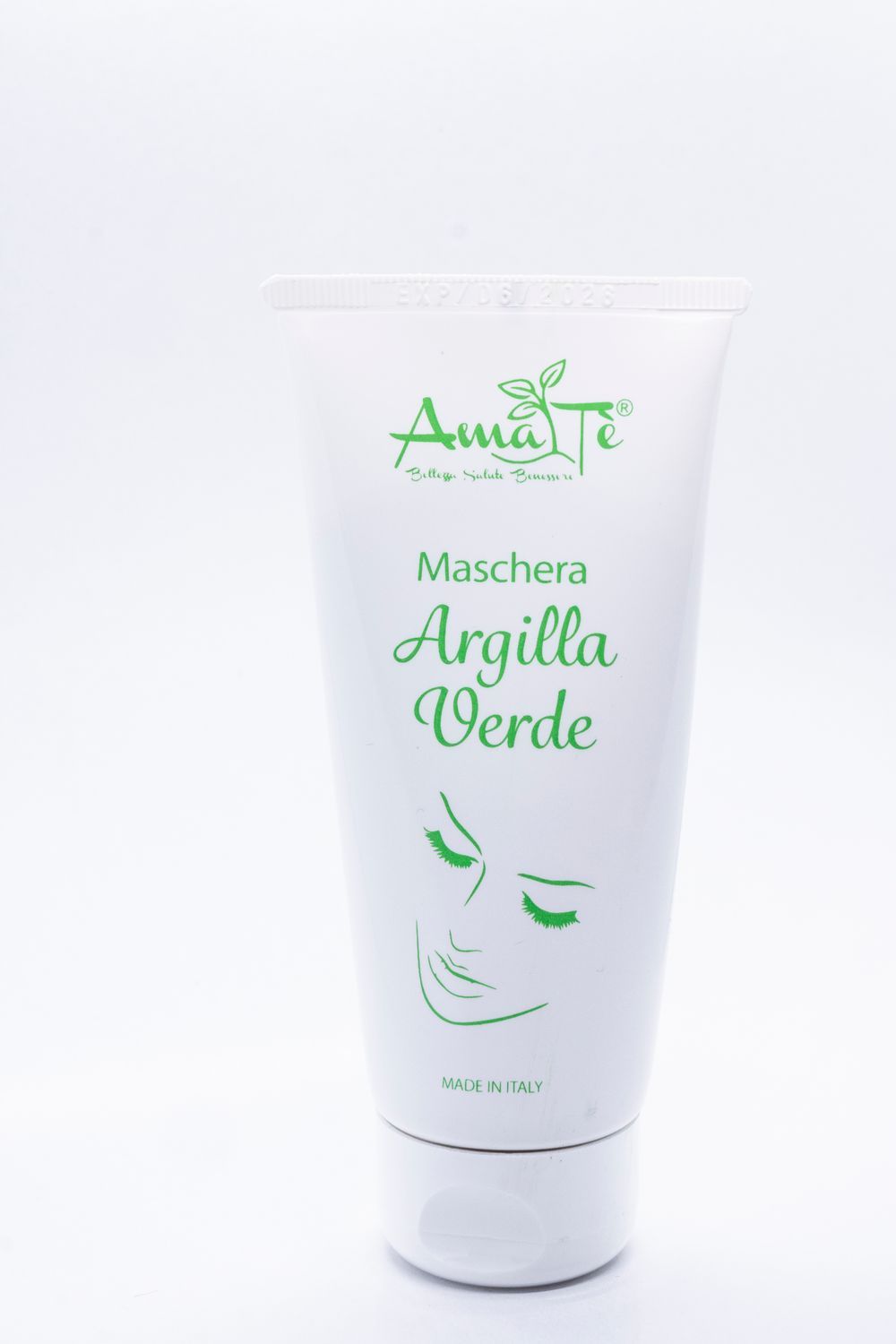 Amatè Maschera Viso all'Argilla Verde
