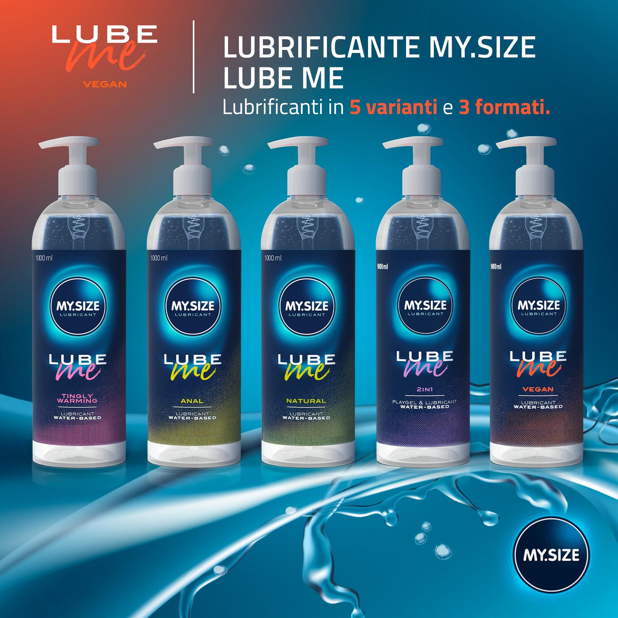 MY.SIZE Lube Me Vegan Gel Lubrificante