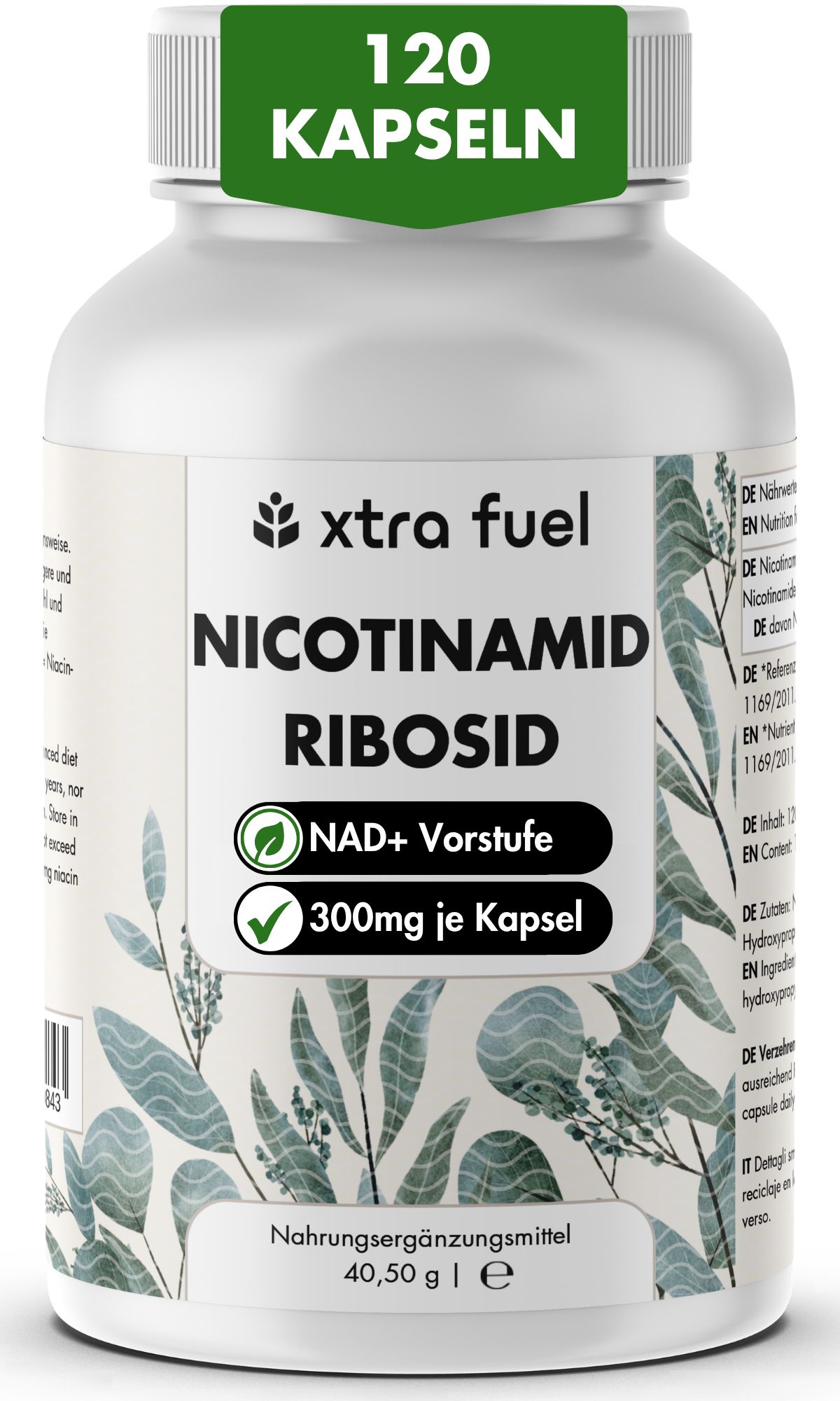 Nicotinamide Riboside - Precursore NAD+ con Niacina per energia e vitalità*