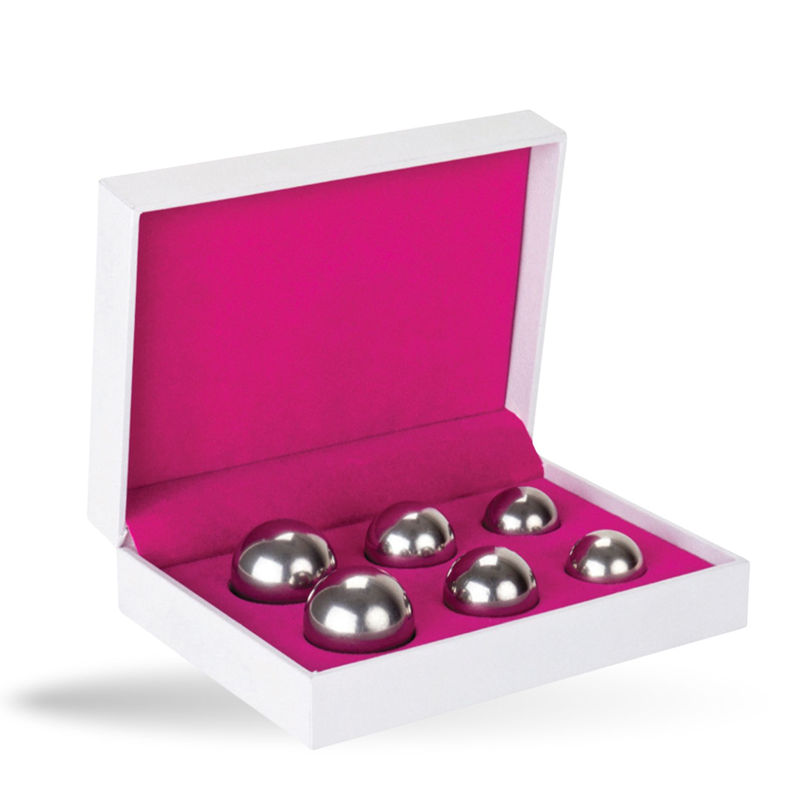 Lovelyness: palline dell'amore in metallo in set da 3