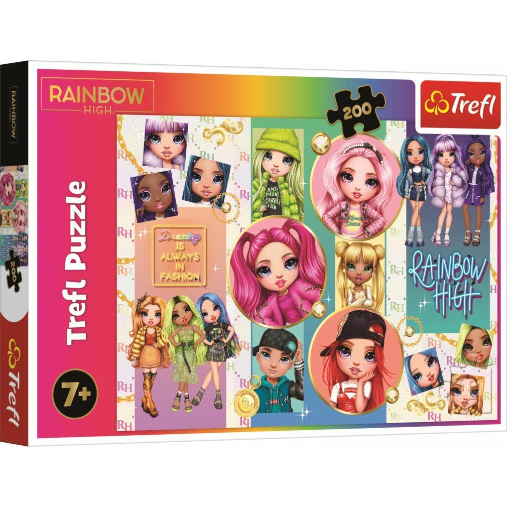 trefl Puzzle Rainbow High: Amicizia 200 pezzi
