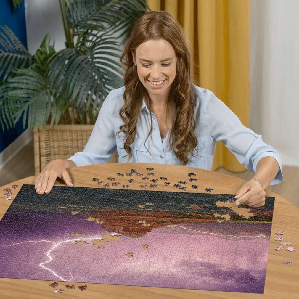 Power of Nature Puzzle Pink Storm Mood (500 parti)