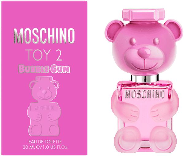 Moschino Toy 2 Bubble Gum Eau de Toilette 30 ml flacone e confezione.
