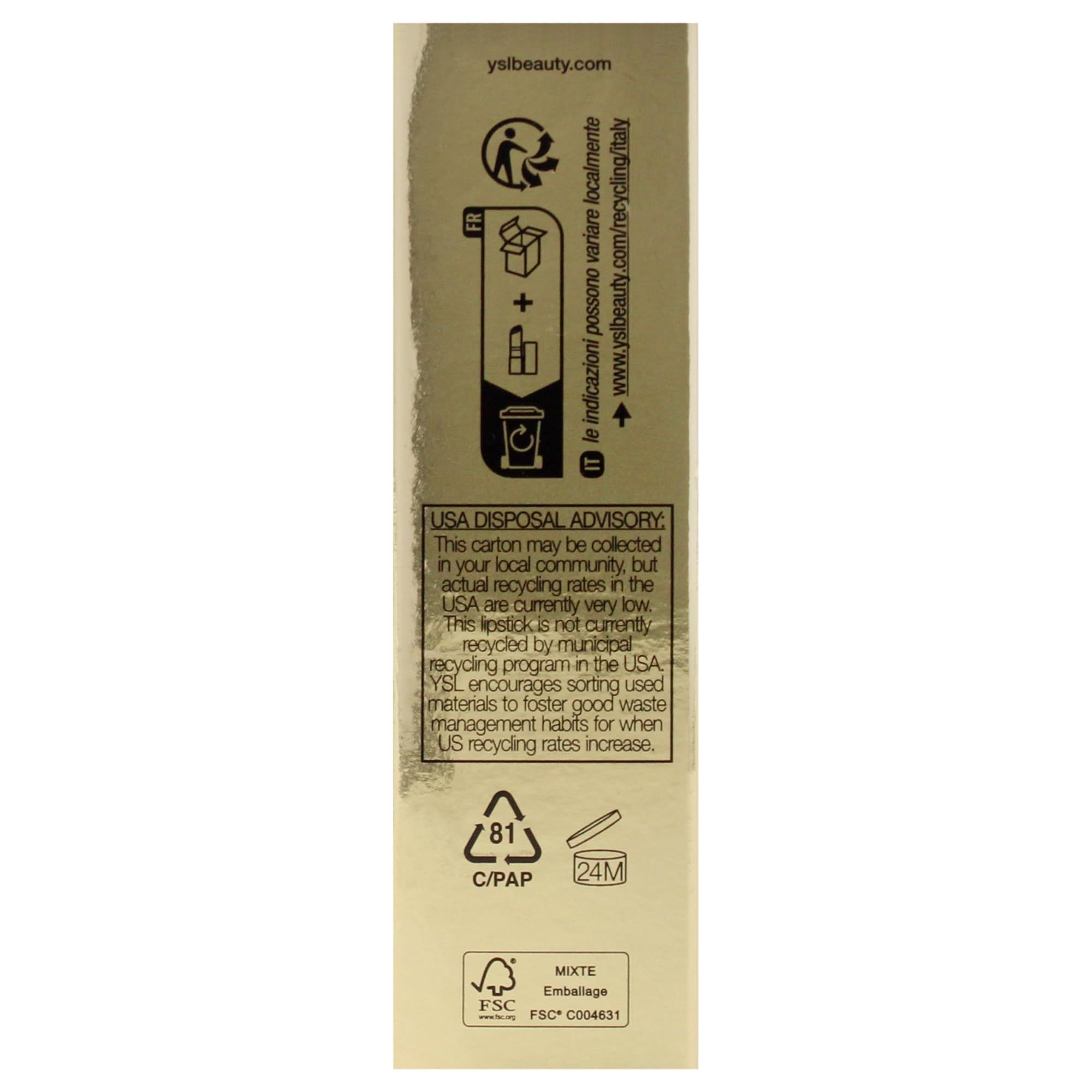 Yves Saint Laurent Loveshine Rossetto lucido, 3 g