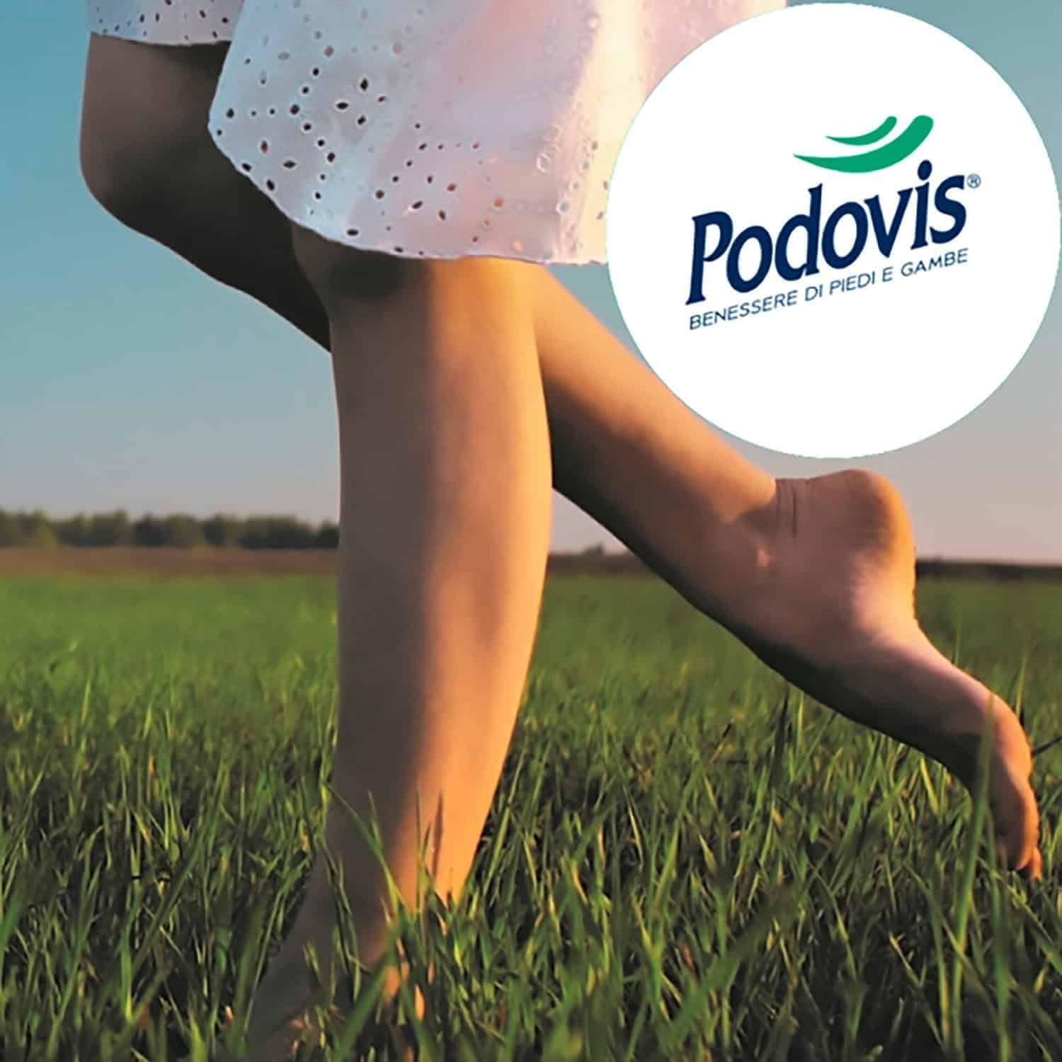 Podovis Pediluvio Emolliente 150 ml Piedi Morbidi Rimozione Calli e Duroni