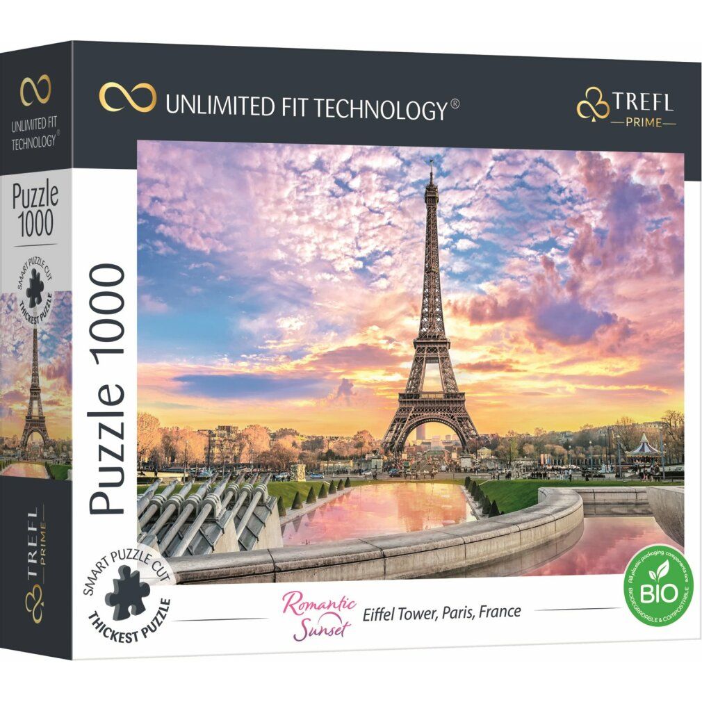 Puzzle trefl uft Cityscape: Torre Eiffel, Parigi, Francia 1000 pezzi
