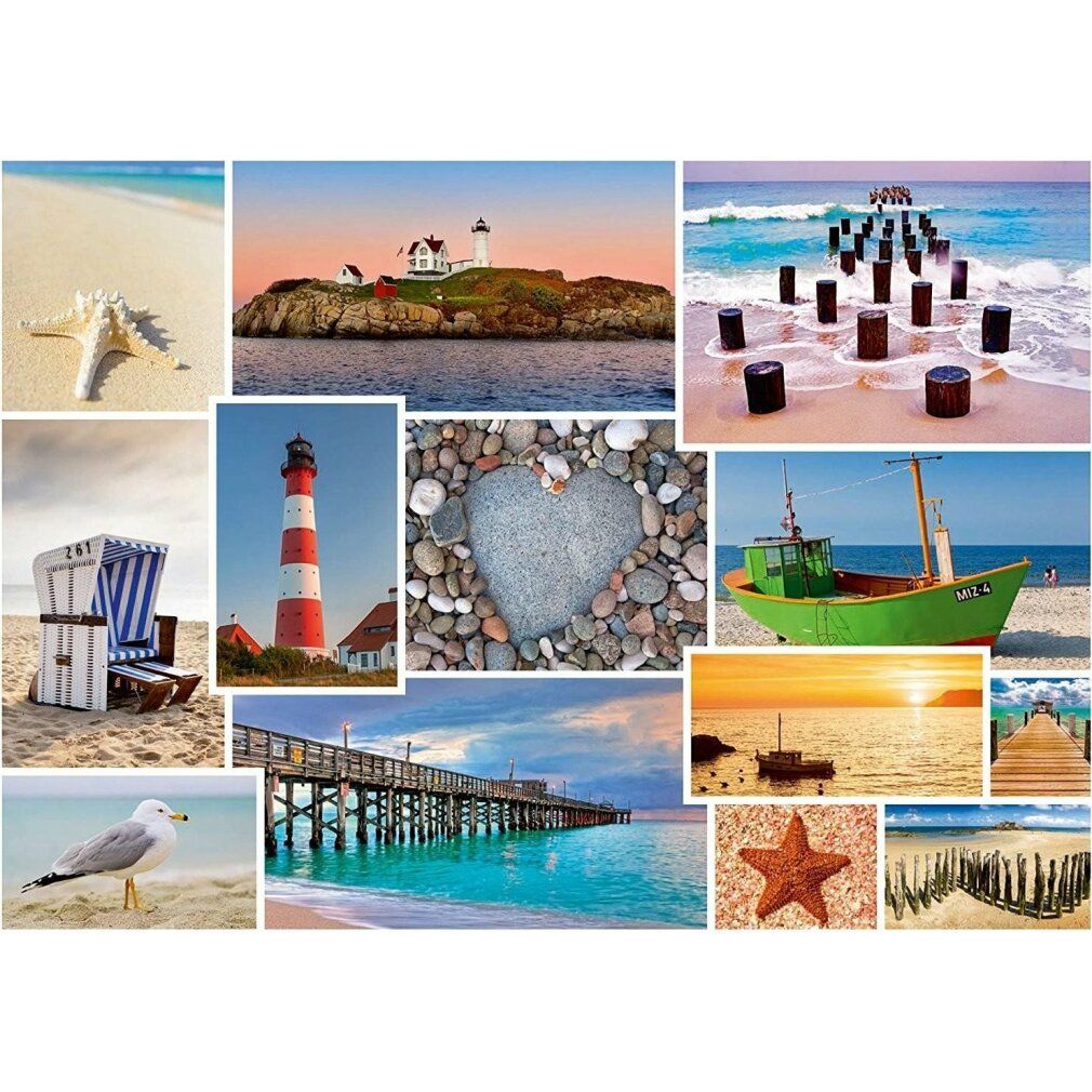 In riva al mare - Puzzle da 1000 pezzi