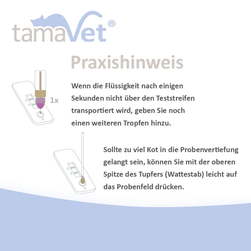 tamaVet test rapido per Giardia per cani e gatti