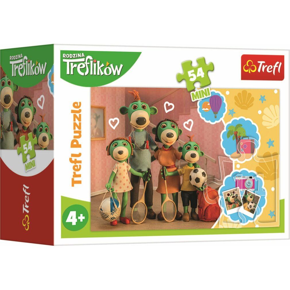 Puzzle Treflici: Famiglia 54 pezzi
