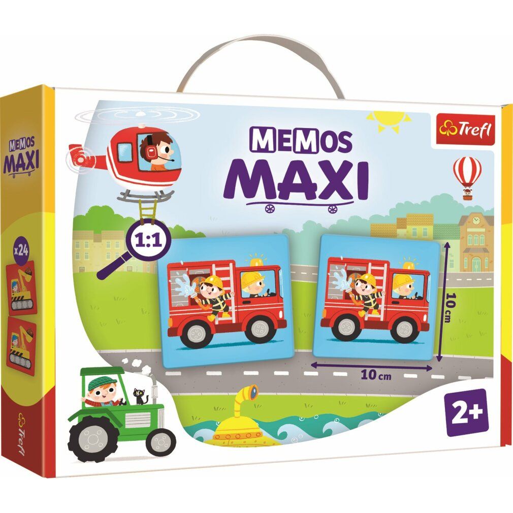 trefl Maxi Memory Game Vehicles