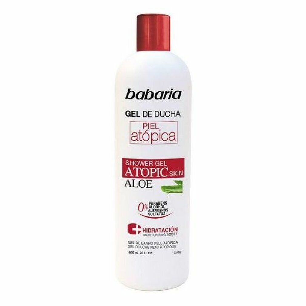 Babaria Gel doccia all&#39 aloe vera Pelle atopica 0% 600ml