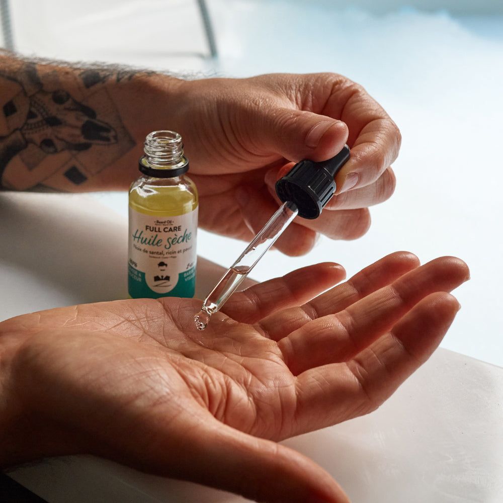 Monsieur BARBIER - Olio per capelli e barba biologico certificato