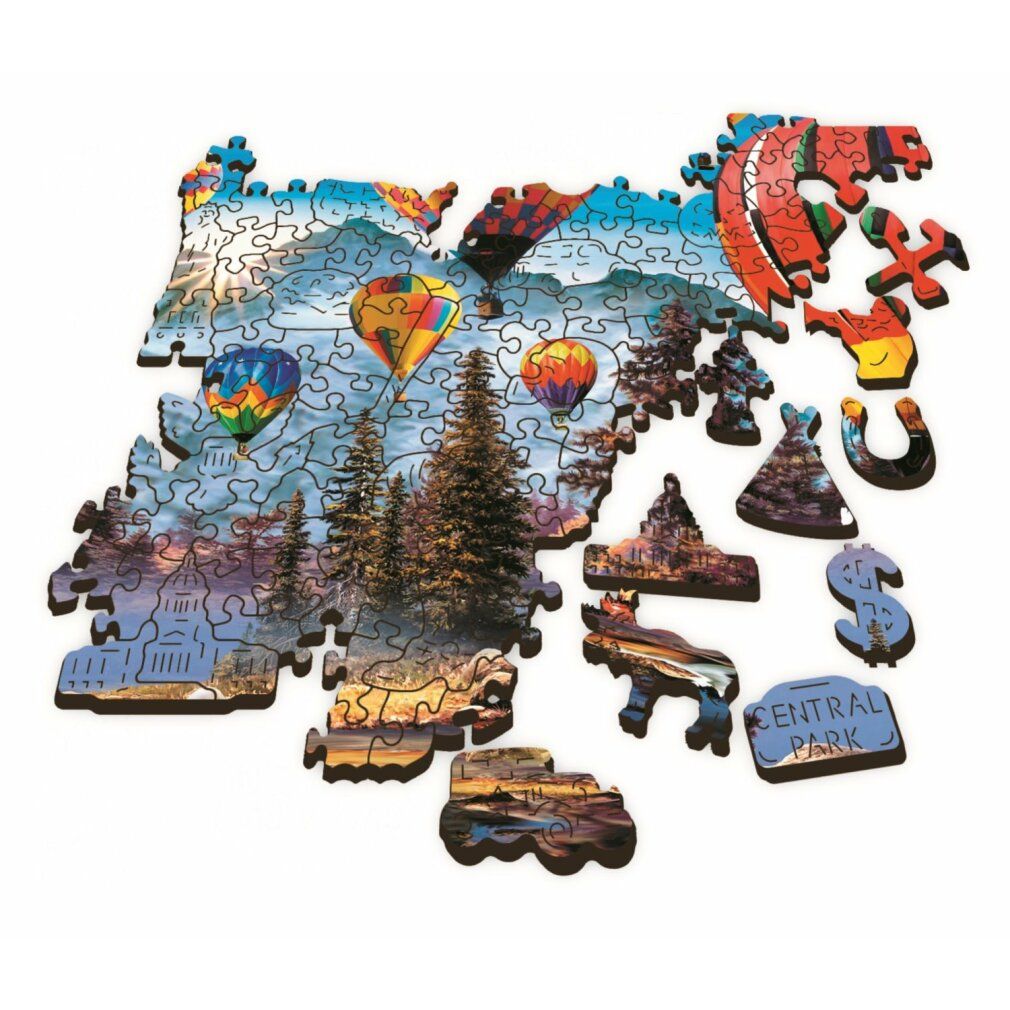trefl Legno Artigianato Origine Puzzle Palloncini colorati 1000 pezzi