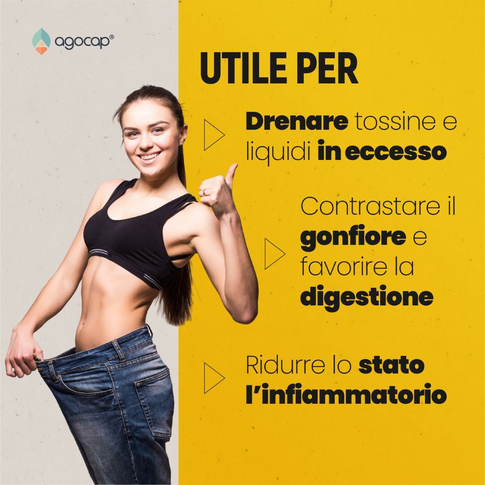 agocap - bromelina forte drenante e anticellulite