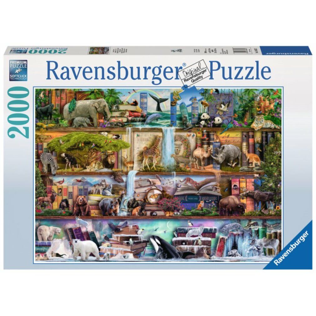 Puzzle ravensburger Regno degli animali selvaggi 2000 pezzi
