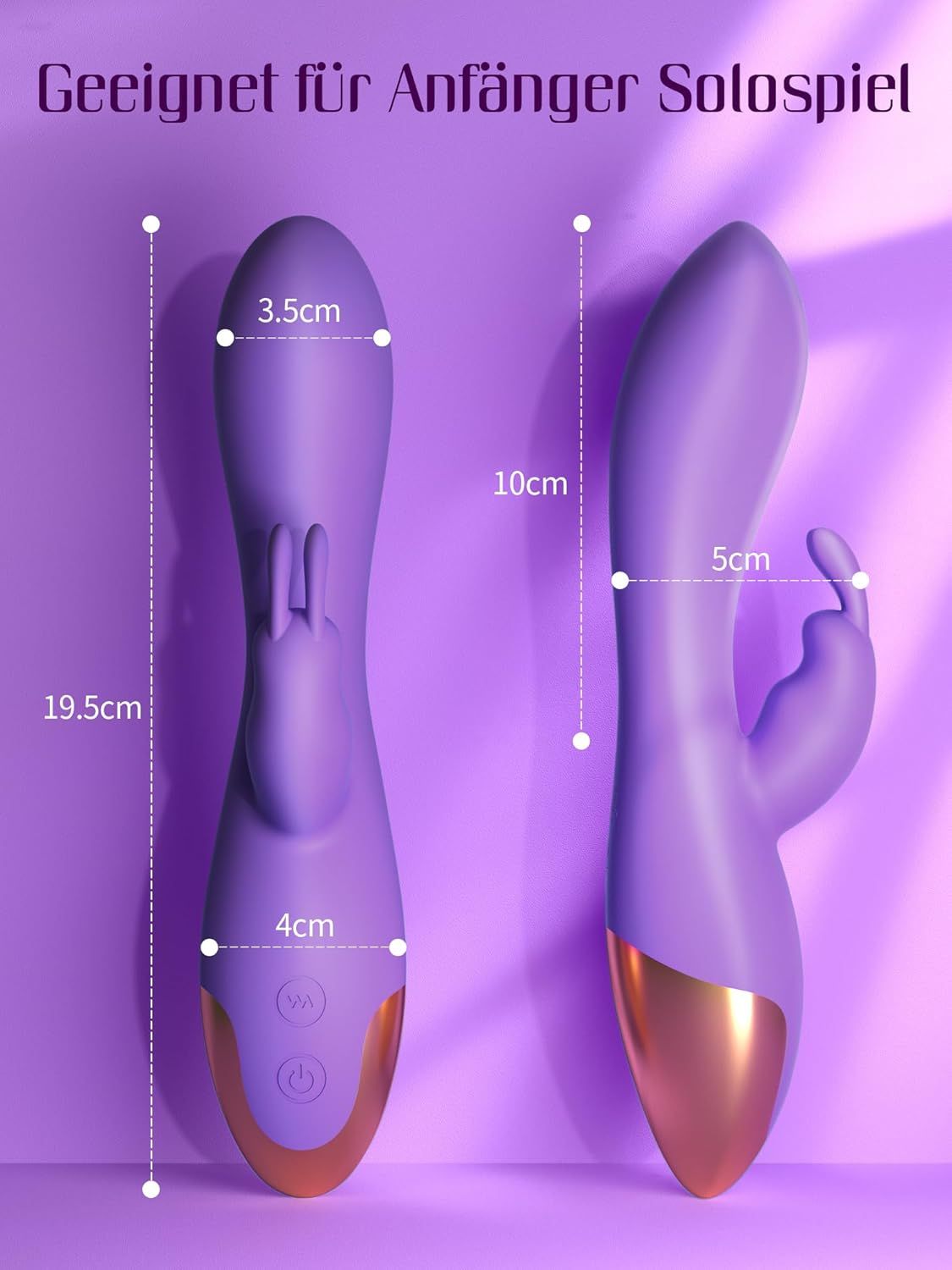 HIVEFUN Vibratore punto G lilla