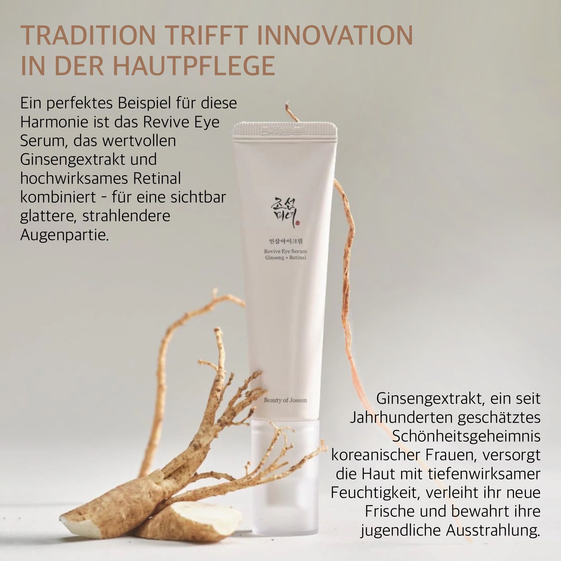 Beauty of Joseon Eye Serum Revive Eye Serum con Ginseng Retinal