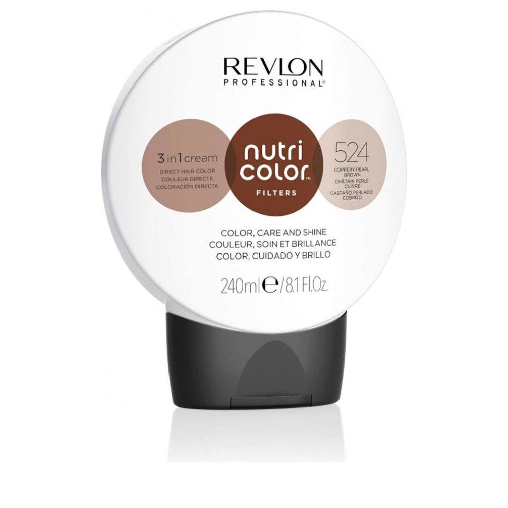 Flacone Revlon Nutri Color Filters 524 Cooper Pearl Brown, 240ml.