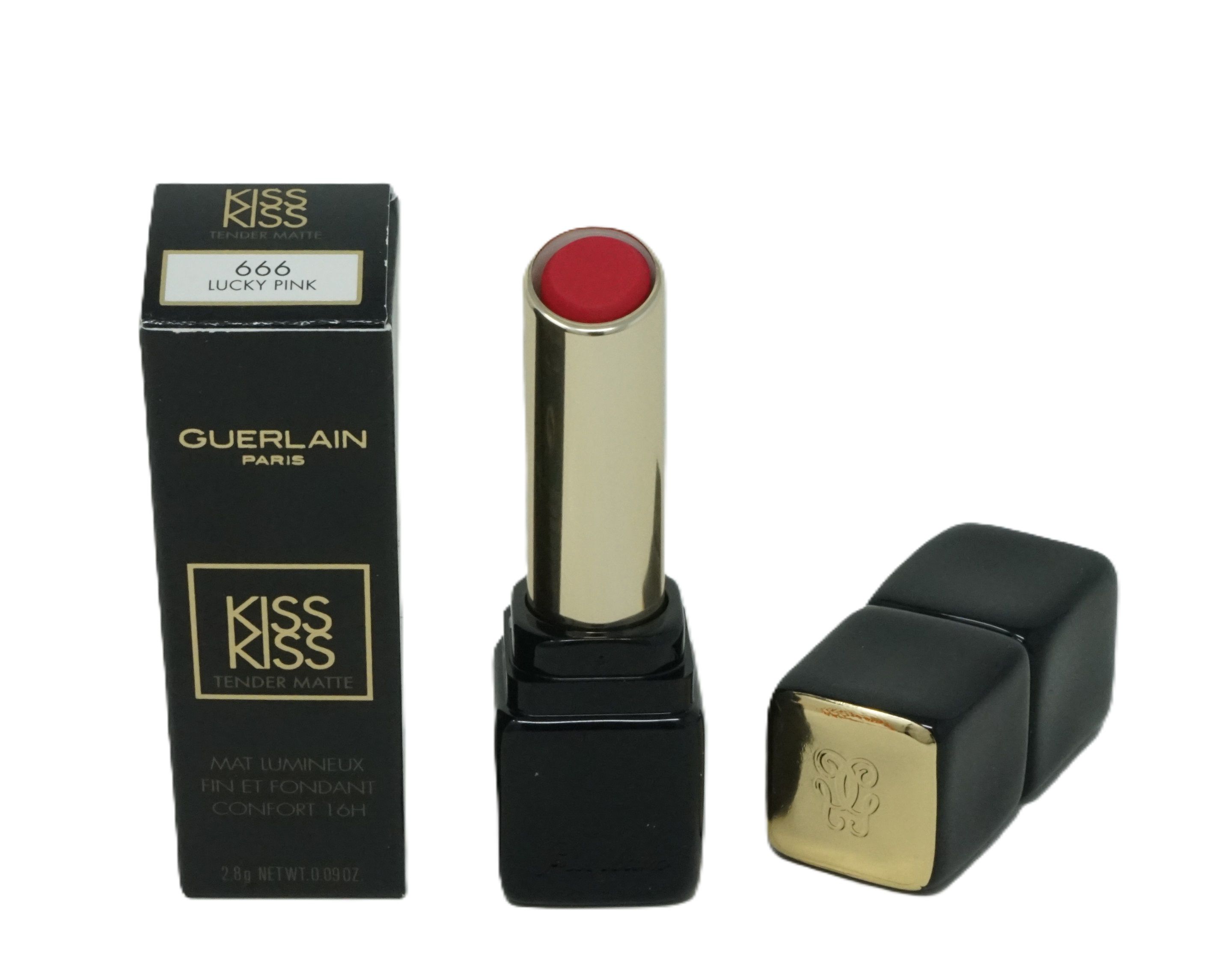 Guerlain Kiss Kiss Rossetto 666 Lucky Pink - 1 Pezzo