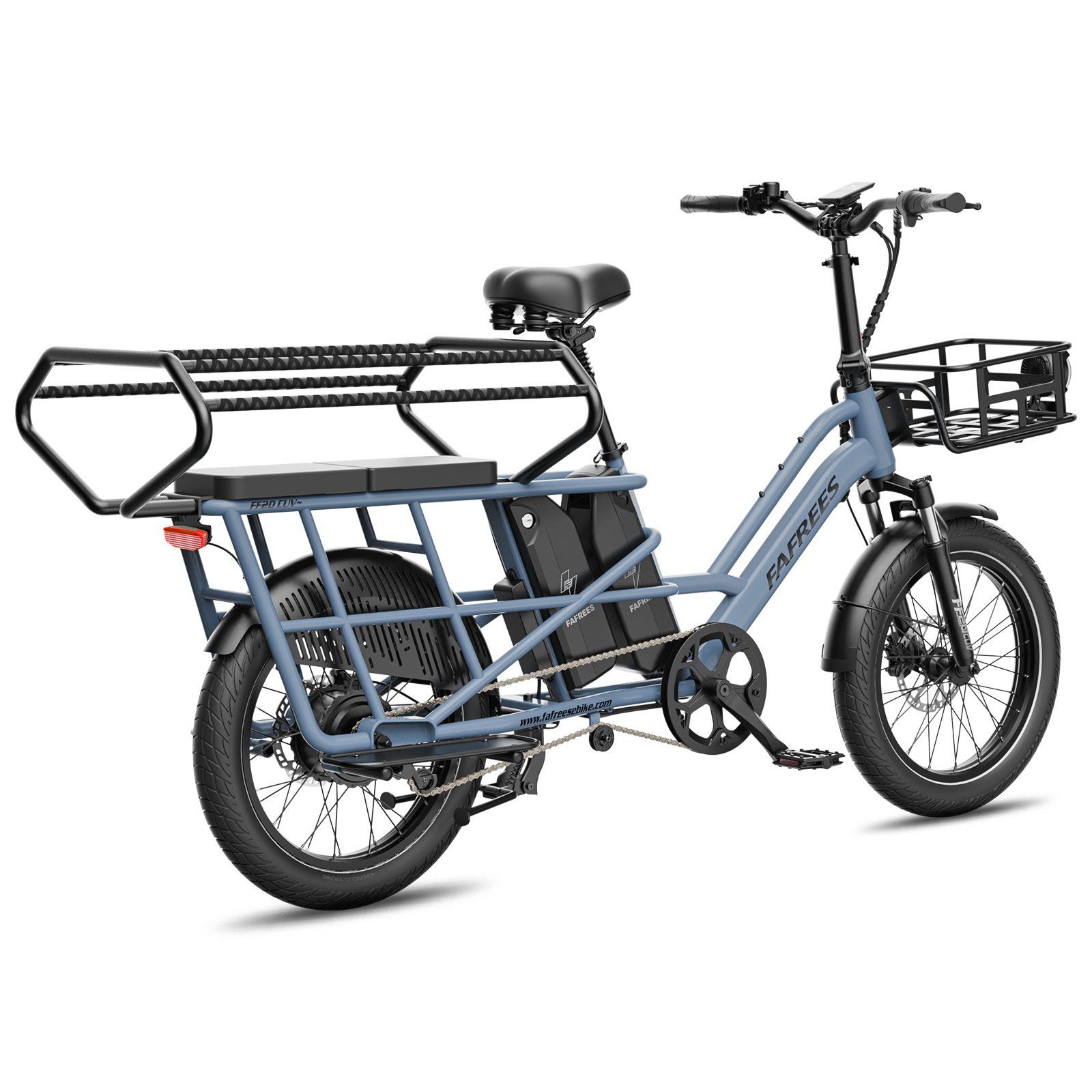 FAFREES FF20 CUV E-bike modulare a passo lungo – Doppia batteria da 30 Ah