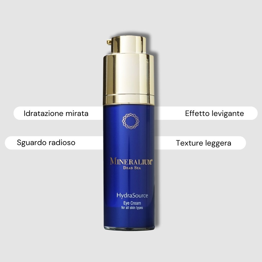 Mineralium - Crema occhi anti-età con minerali del Mar Morto