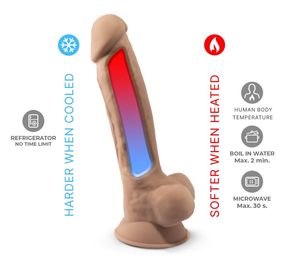 Silexd - Dildo naturale Silexd