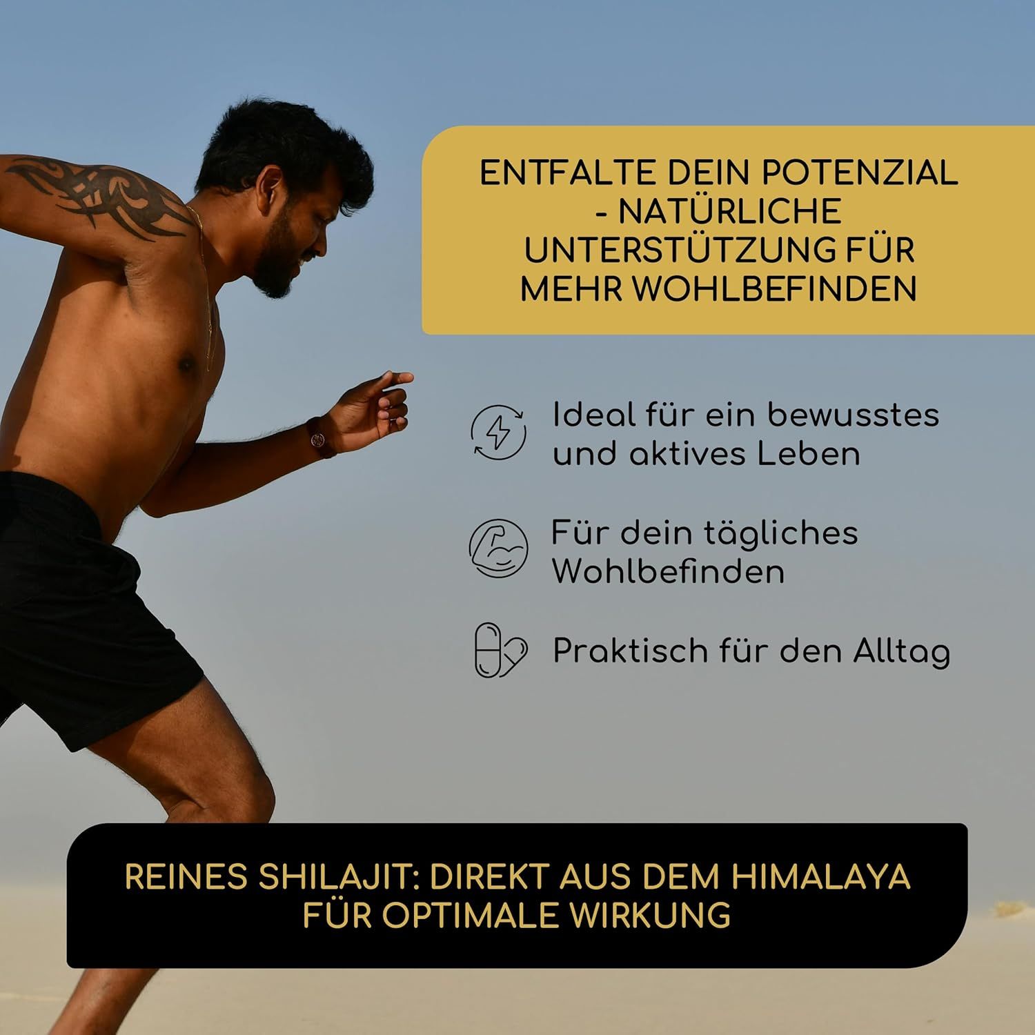 RAIBU Shilajit Himalayano capsule alta dose