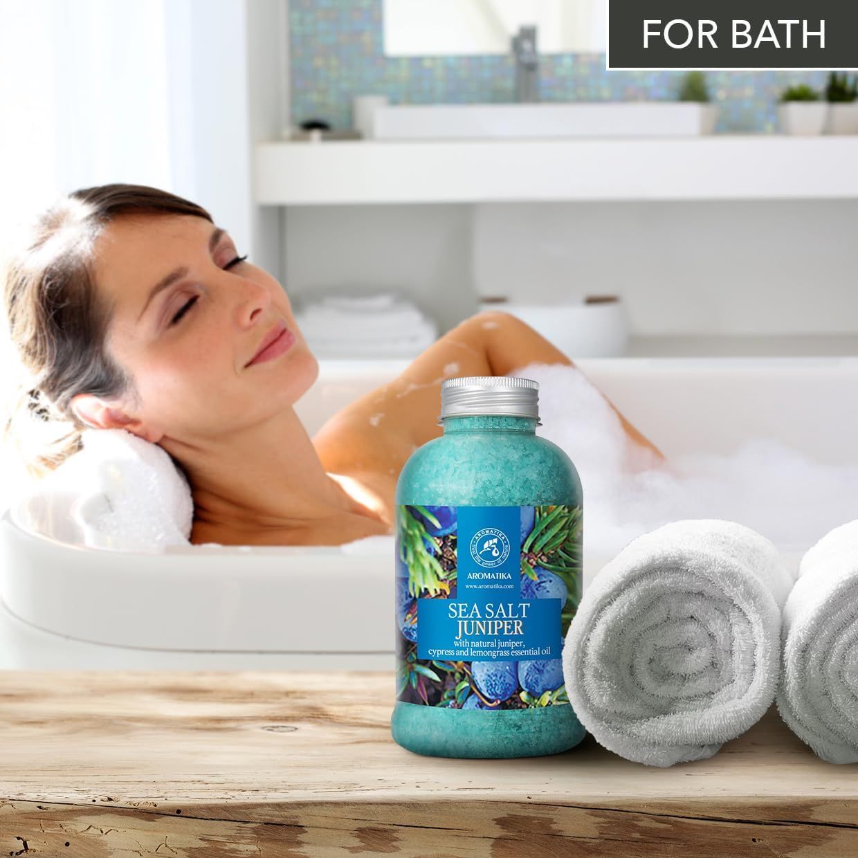 Sale da bagno AROMATIKA “Ginepro”
