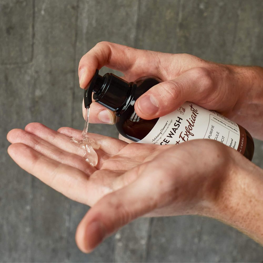 Monsieur BARBIER - Detergente esfoliante viso e corpo per uomo