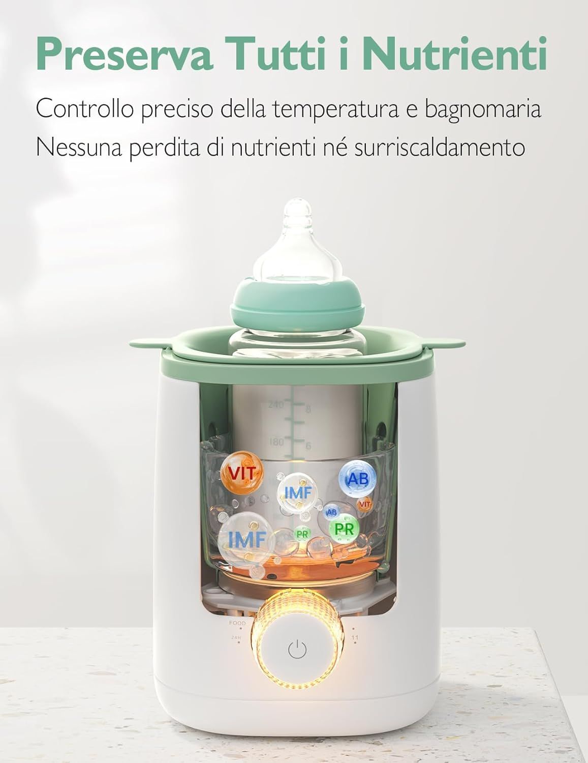 Scaldabiberon Nutri per bambini Momcozy