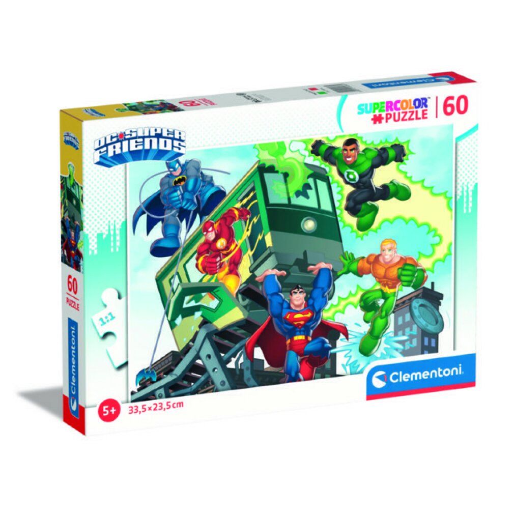 clementoni Puzzle dc Super Friends 60 pezzi