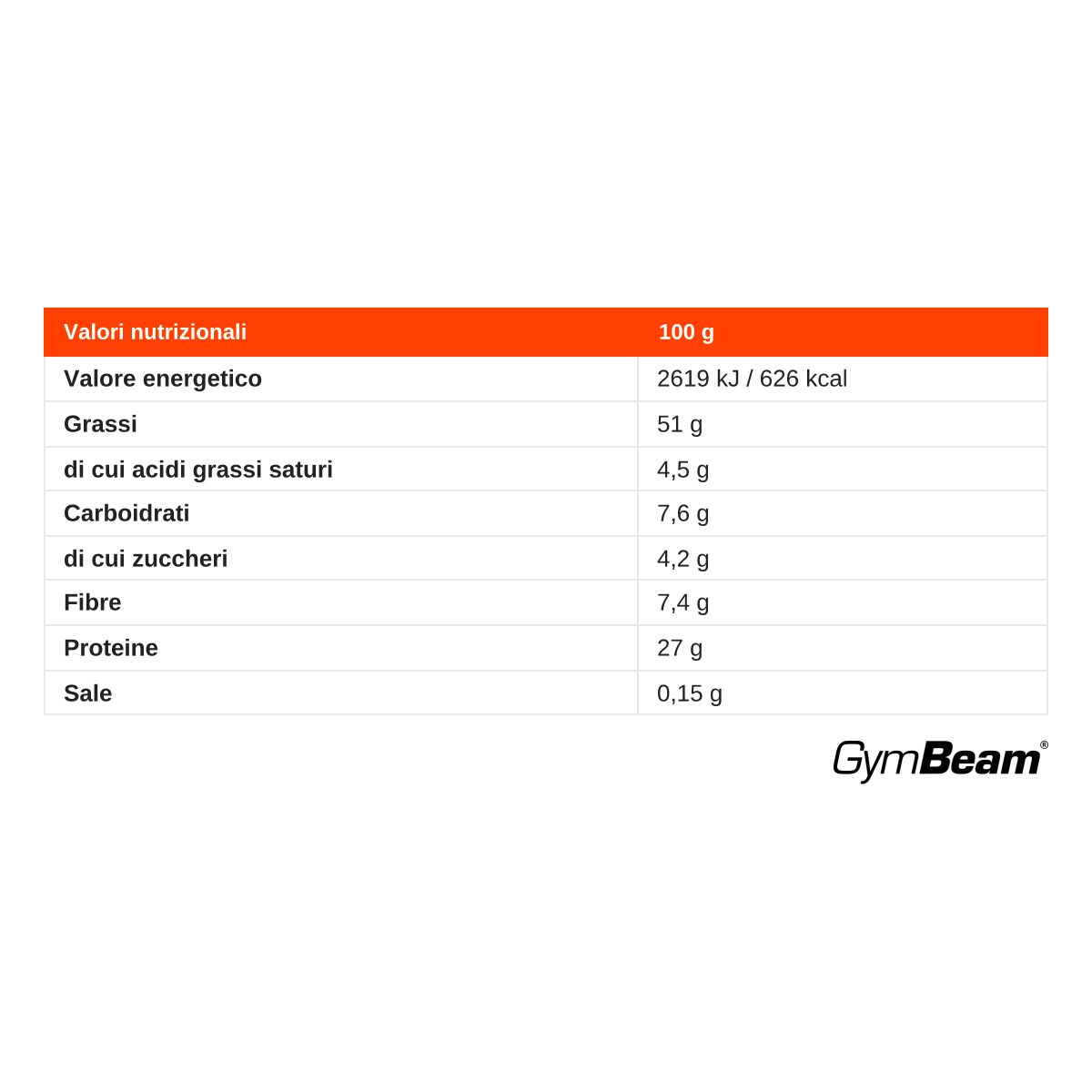 GymBeam Burro di Nocciole Proteico crema spalmabile proteica