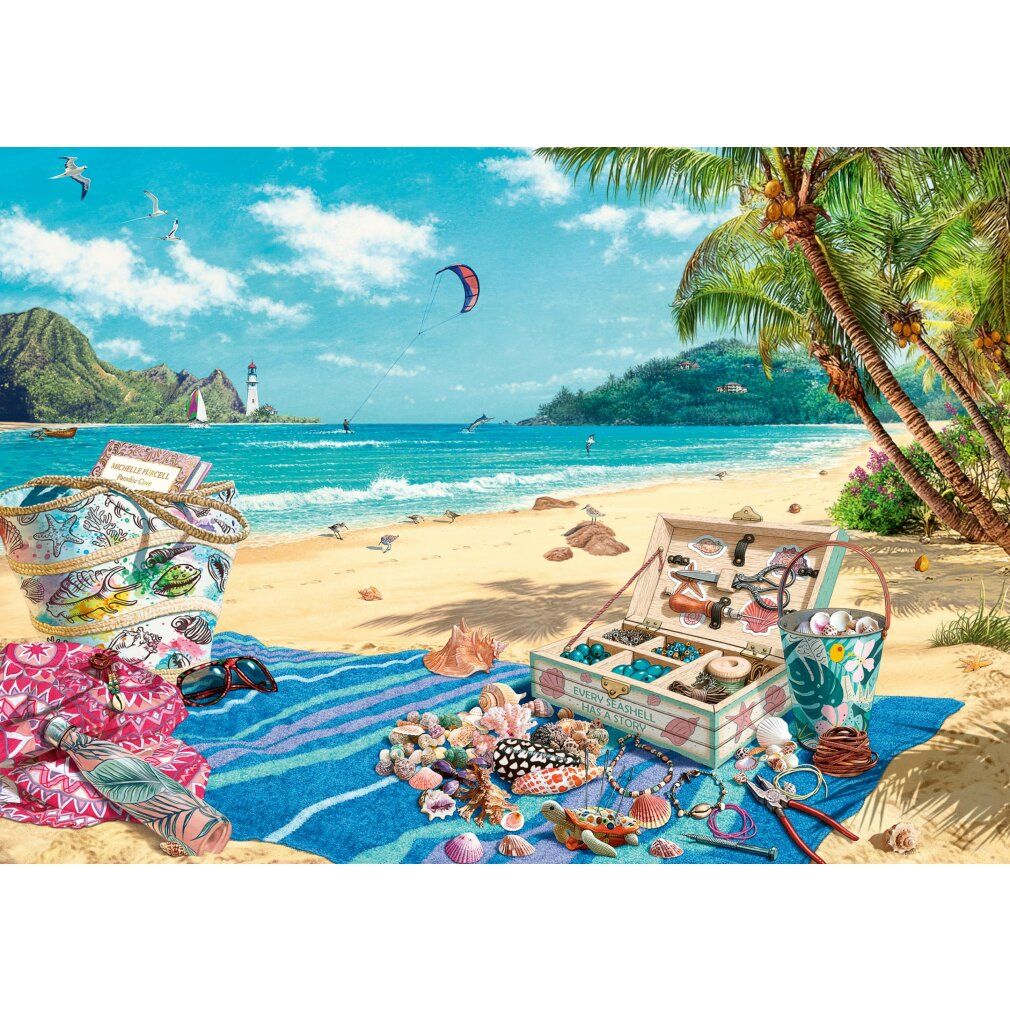 Puzzle ravensburger Raccoglitore di conchiglie 1000 pezzi