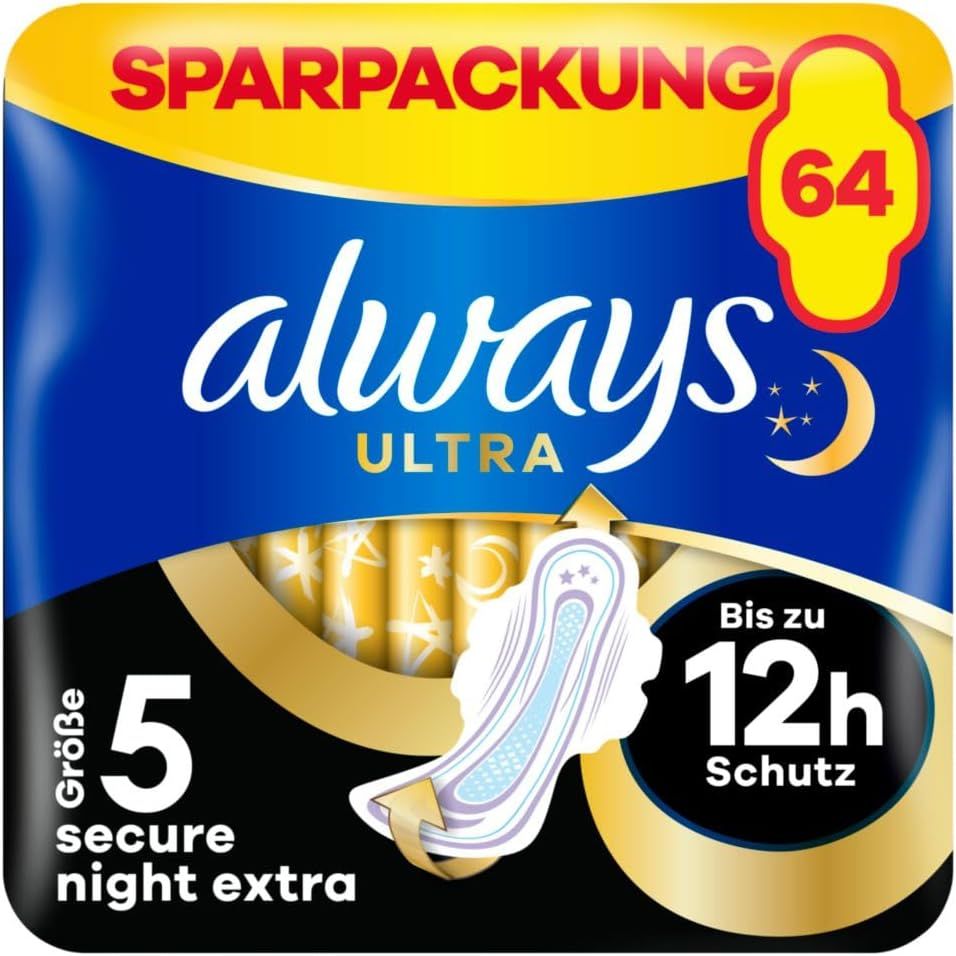 Always Ultra assorbenti donna taglia 5, Secure Night Extra