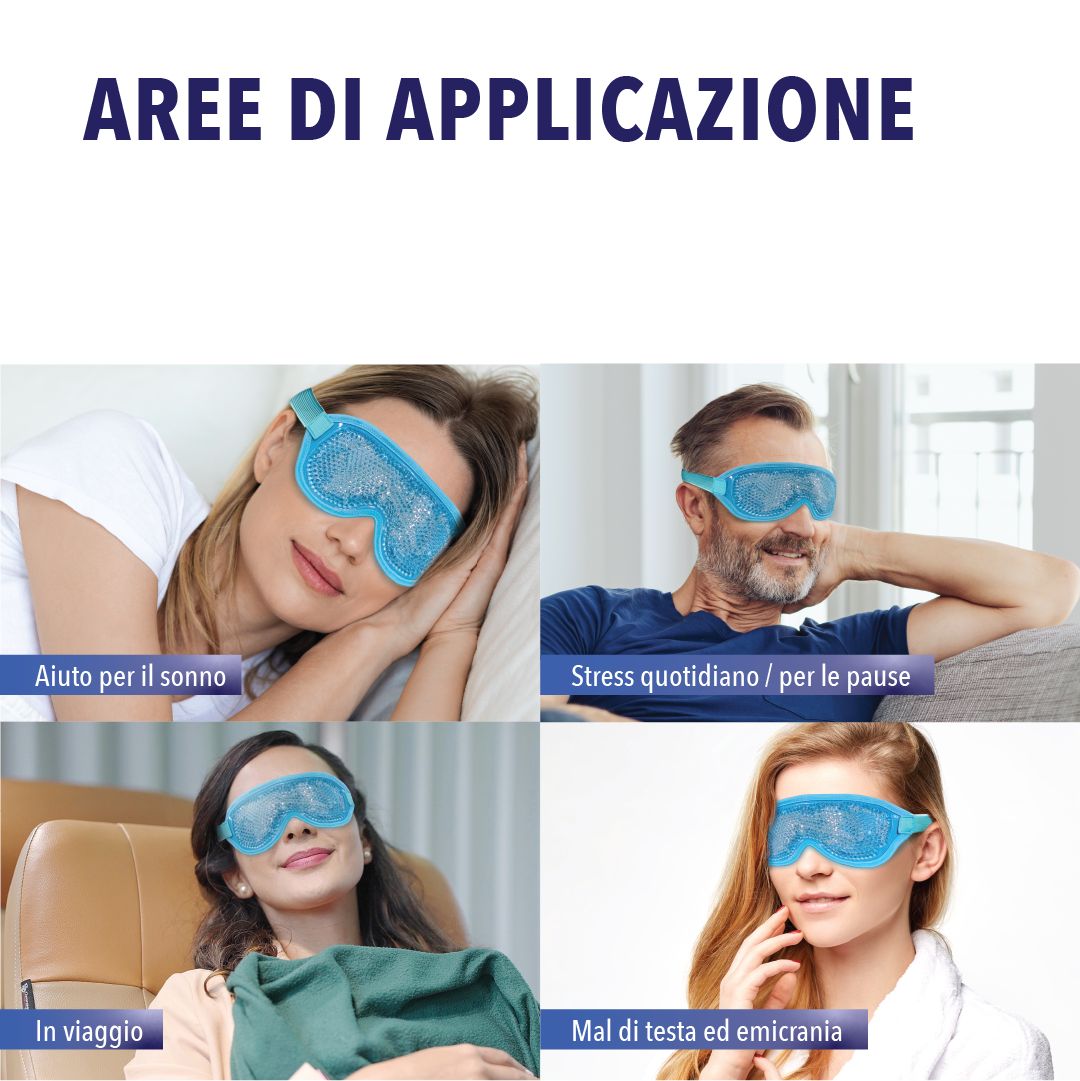 IEA-Medical - Maschera rinfrescante per gli occhi