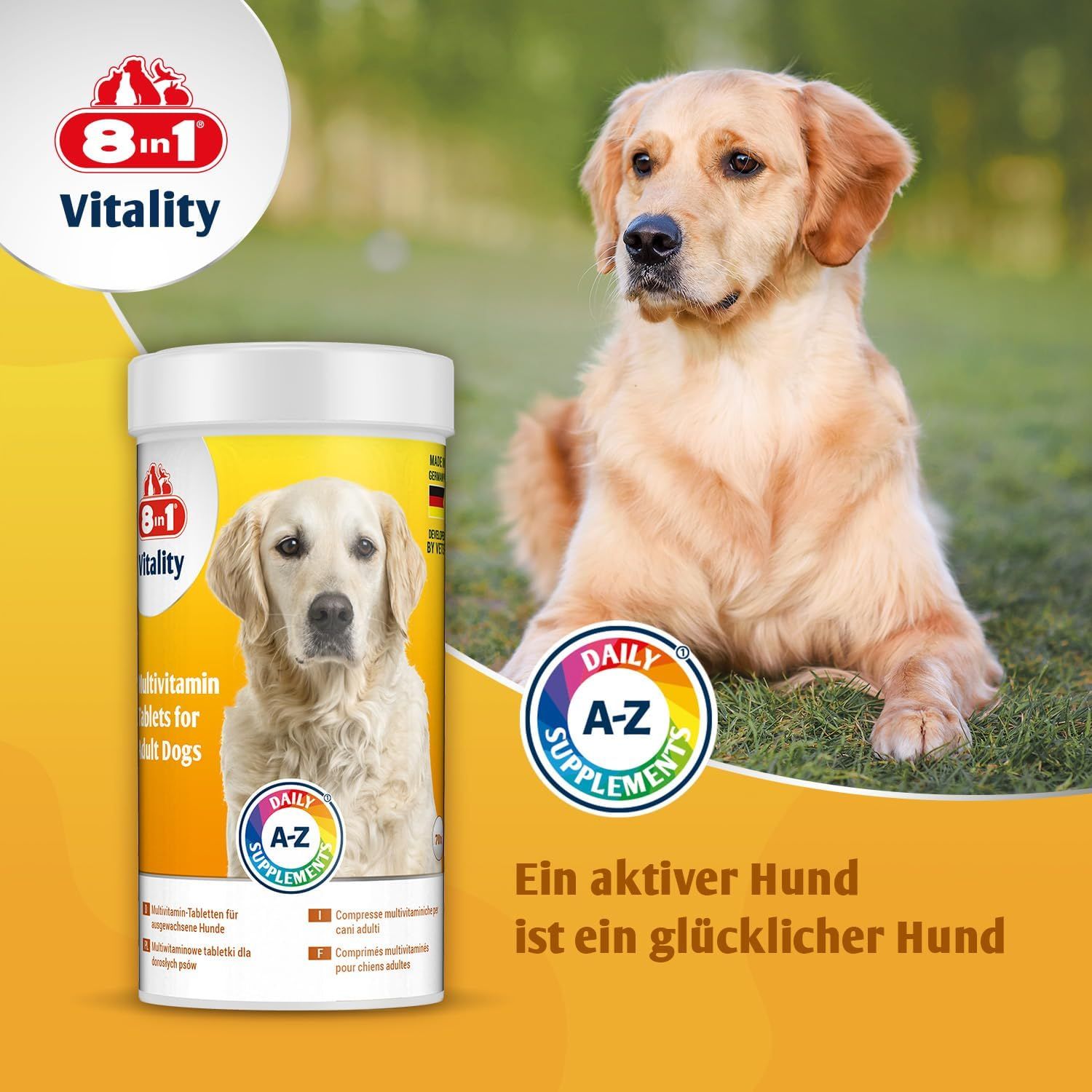 8in1 Compresse Multivitaminiche Adulto