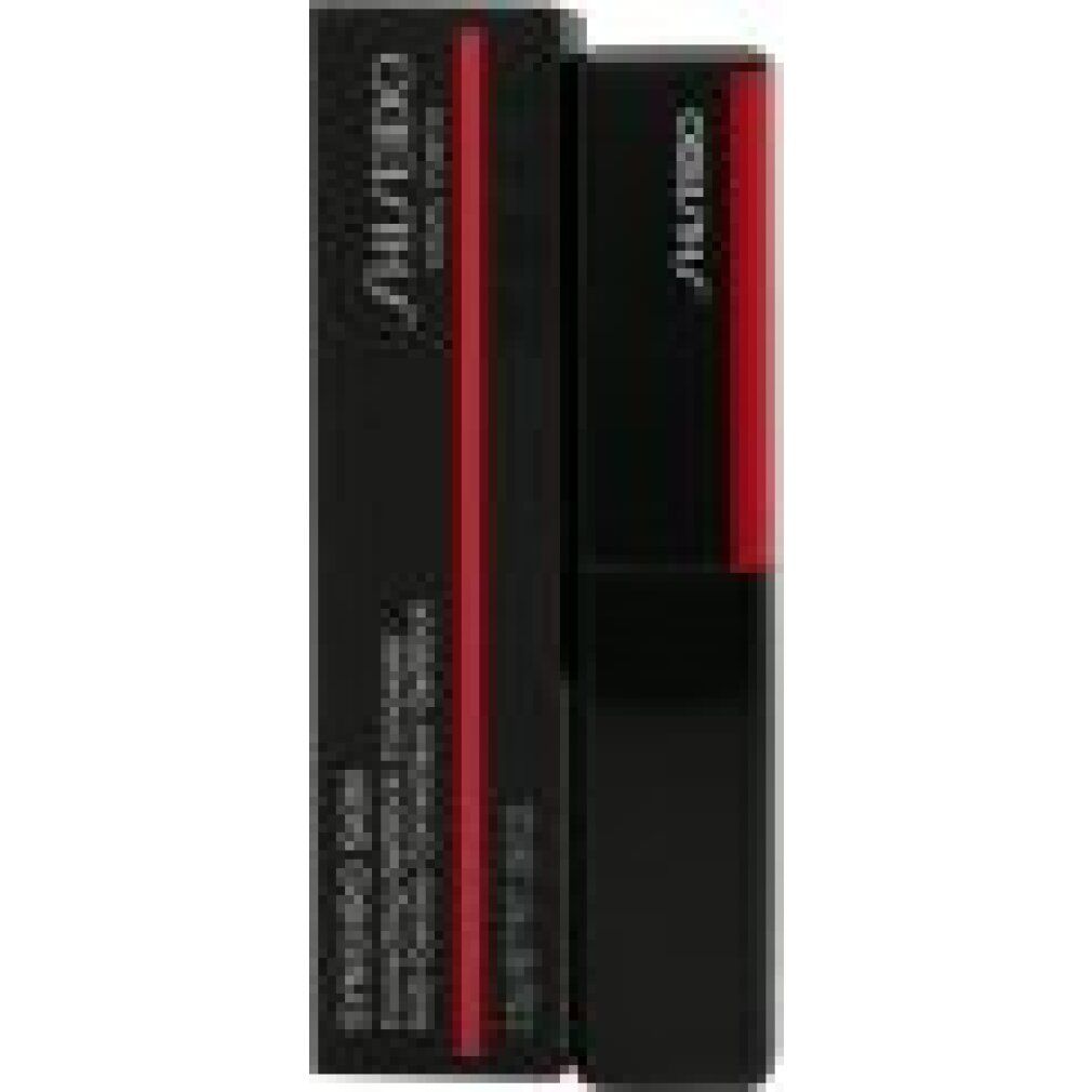 Confezione del correttore Shiseido Synchro Skin Gelstick. Scatola nera con accento rosso e nome del prodotto.