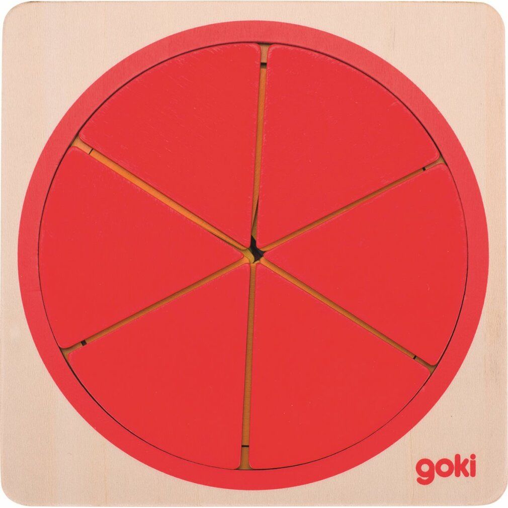 Goki 57737 Puzzle Circle, Multicolore