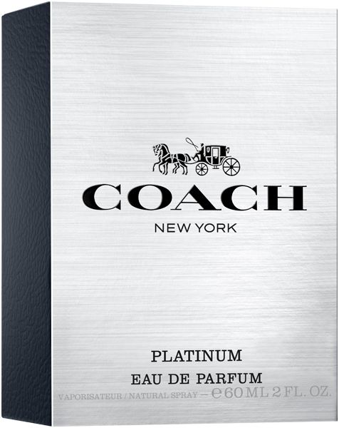 Coach Platinum Eau de Parfum da uomo, 60 ml.