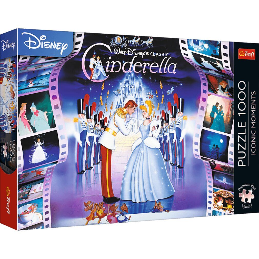 trefl Puzzle Premium Plus Iconic Moments Cenerentola 1000 pezzi