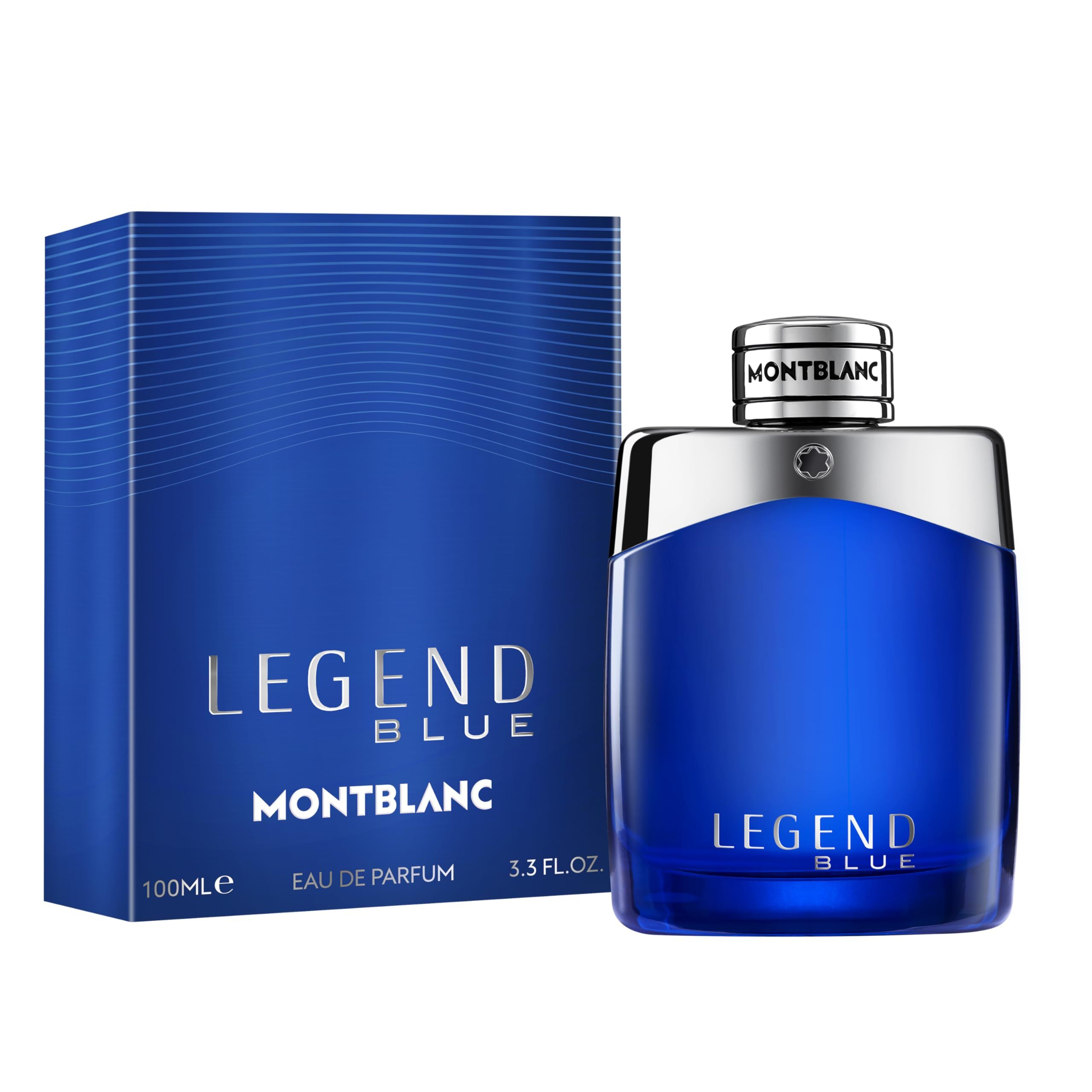 Montblanc Legend Blue Eau de Parfum flacone e scatola 100ml.