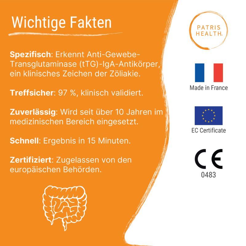 Test per la Celiachia Patris Health®