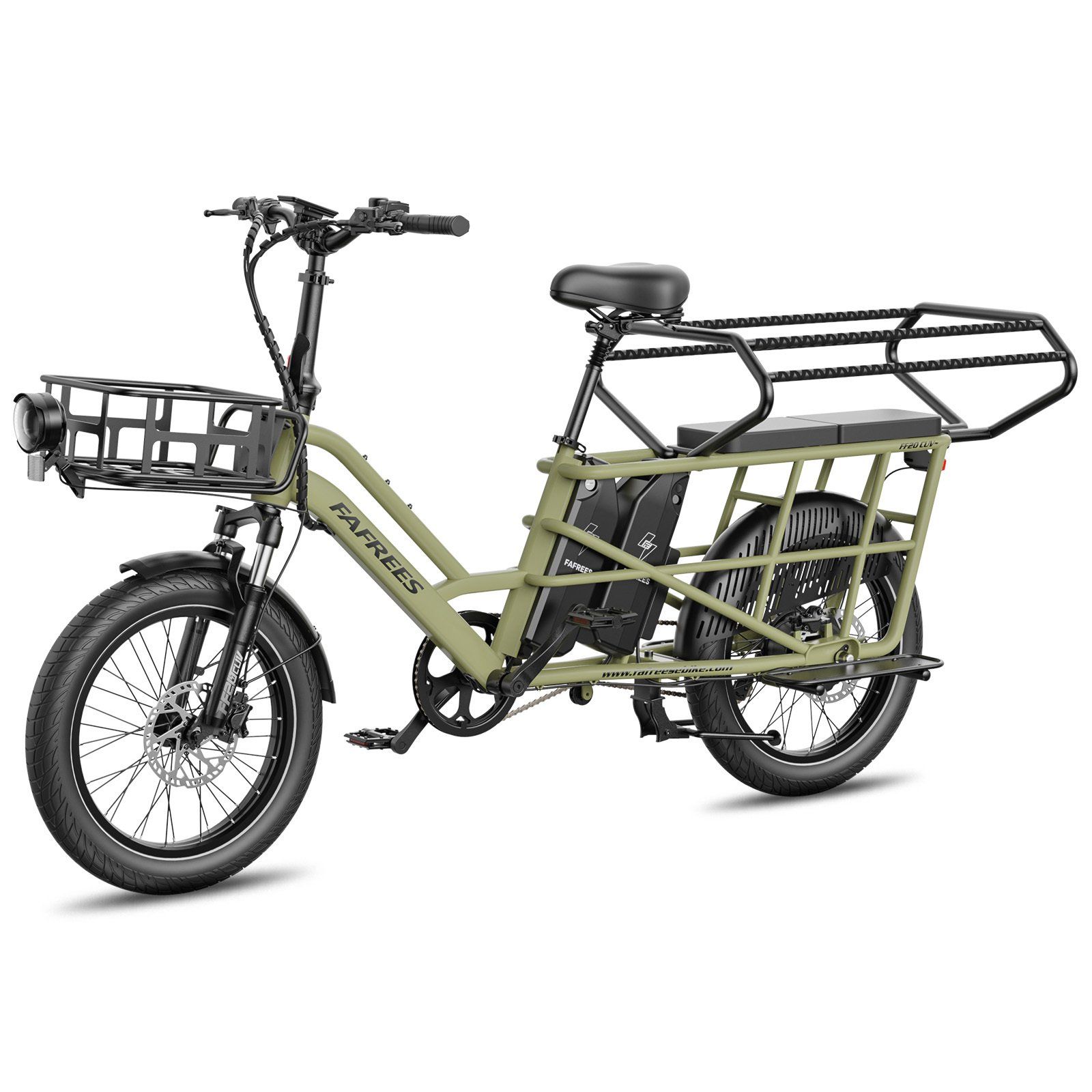 FAFREES FF20 CUV E-bike modulare a passo lungo – Doppia batteria da 30 Ah