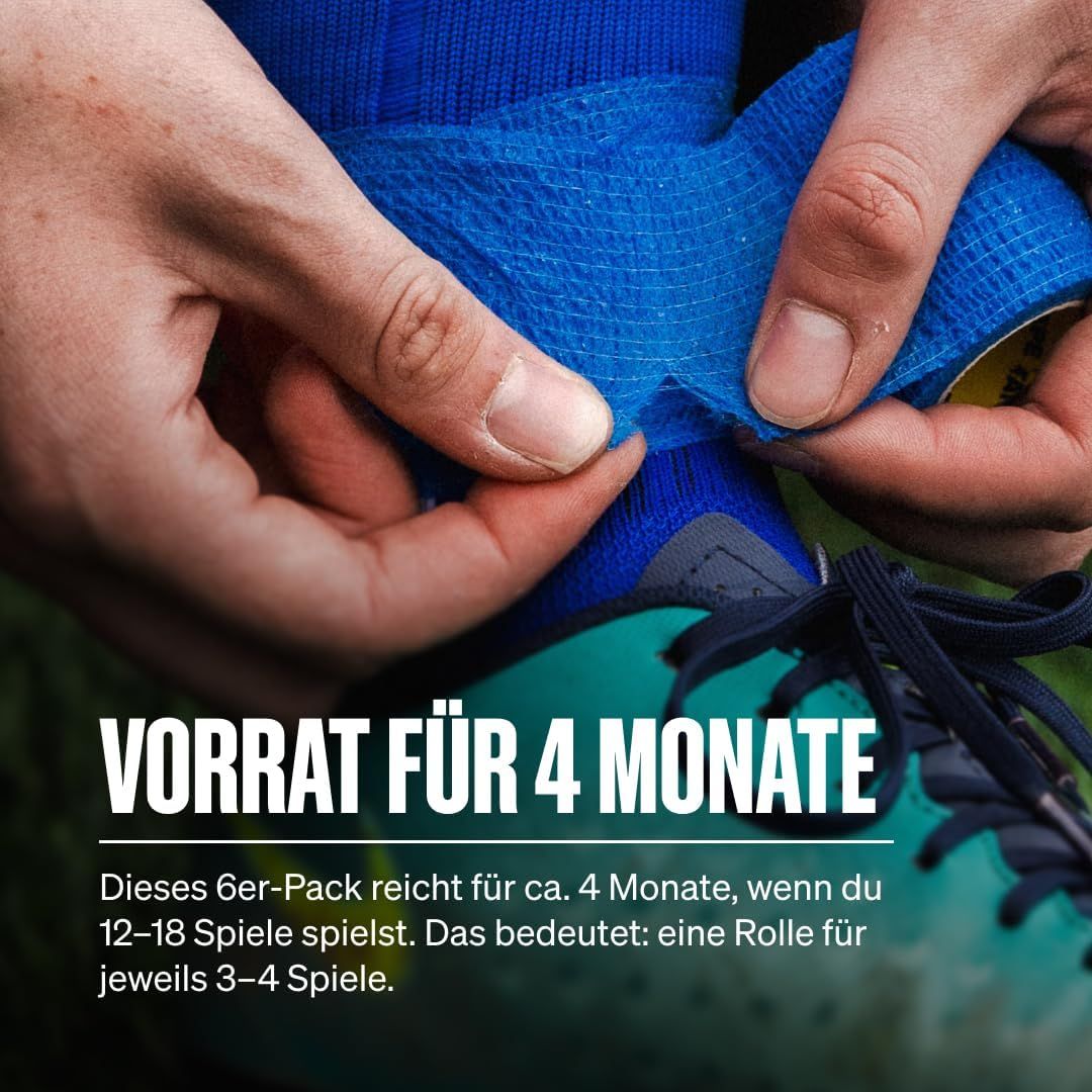 SPORTTAPE Bendaggio Autoadesivo - 5 cm x 4,5 m Blu