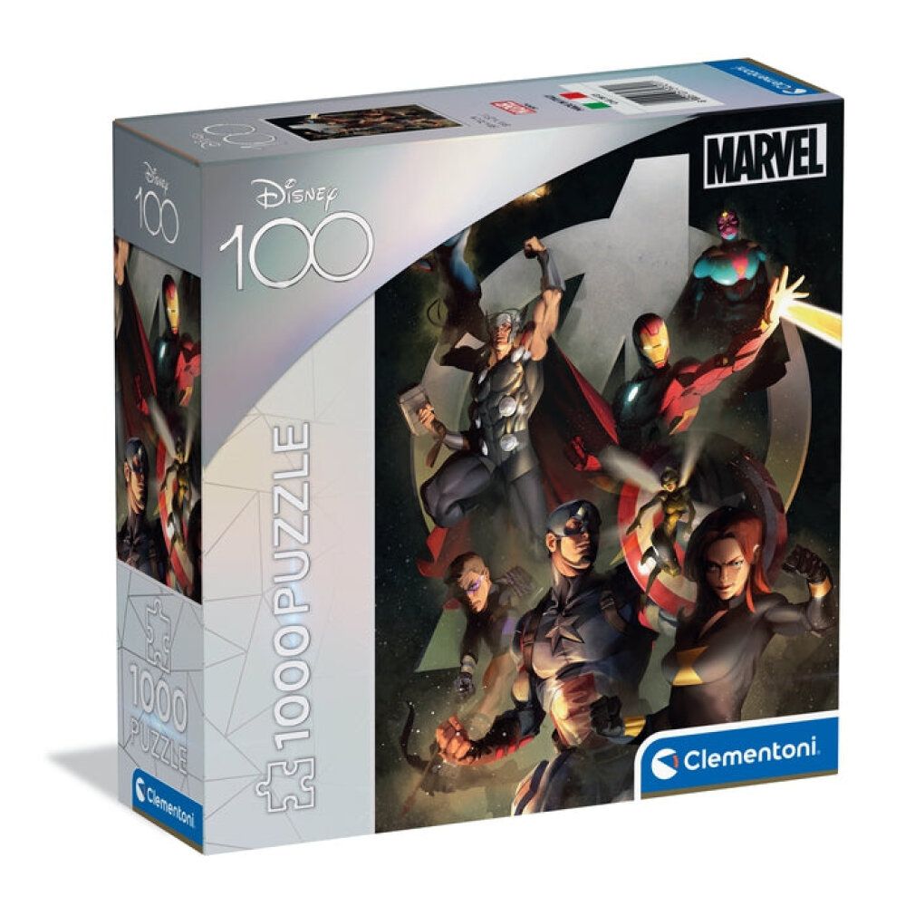 Clementoni Puzzle Disney 100 Anni - Avengers, ück.