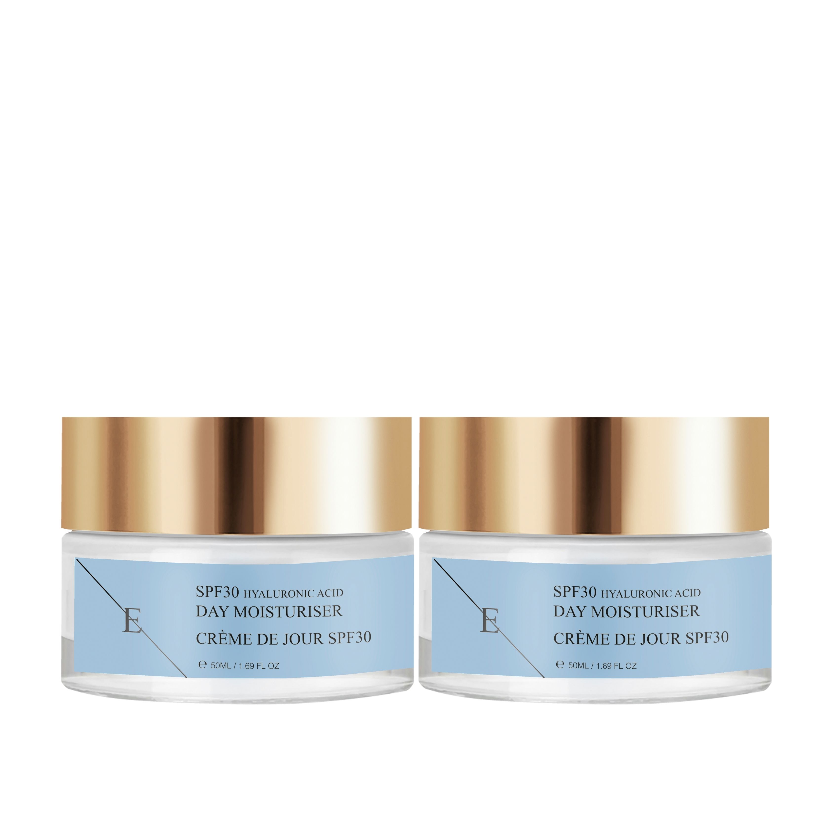 ErthSkin London 2x Crema da giorno all'acido ialuronico SPF 30