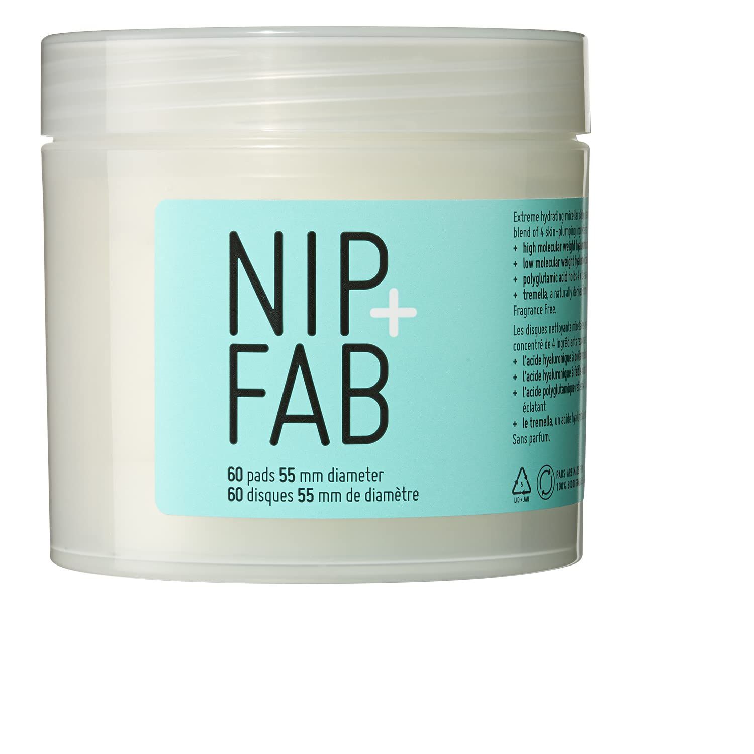 Nip + Fab Hyaluronic Fix Extreme4 Micellar Cleansing Pads