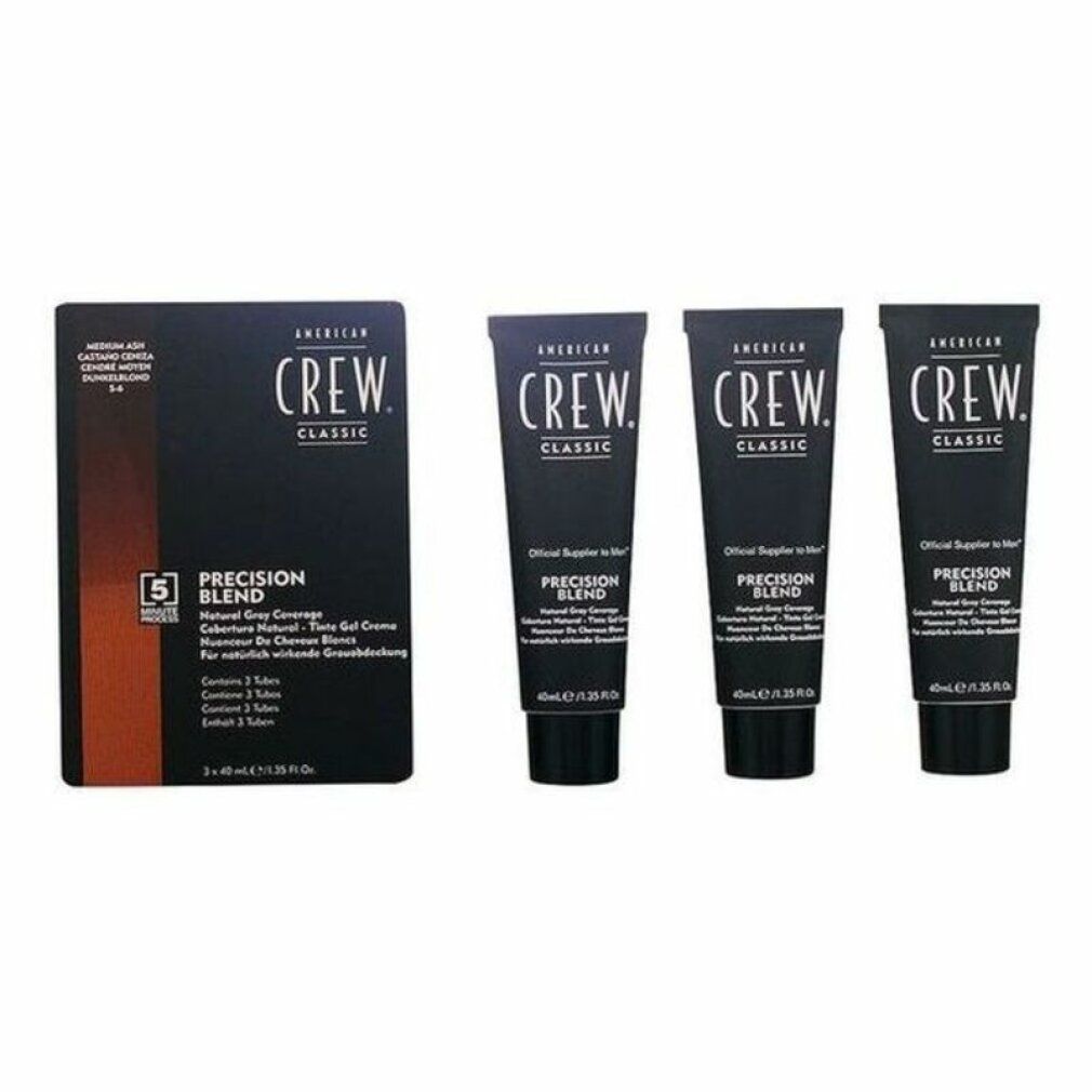 American Crew Precision Blend 5 6 Medium Ash Set 3 articoli