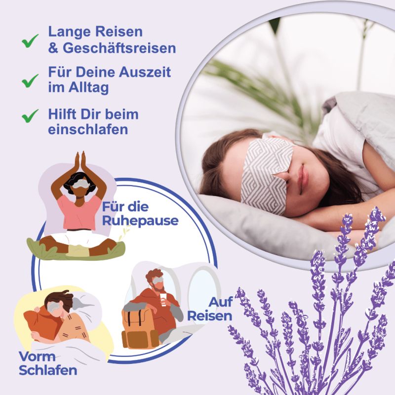 IEA Medical - Maschera riscaldante per gli occhi